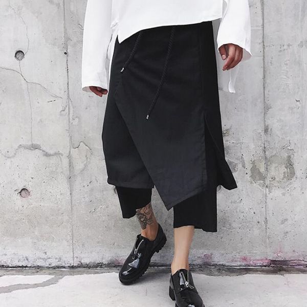 2021 black men hip hop club singer gothic man dance japanese hiphop streetwear pantskirt pants yyca, White;black
2021 black men hip hop club singer gothic man dance japanese hiphop streetwear pantskirt pants yyca, White;black