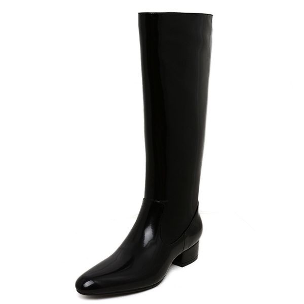 2021 female fashion knee high new mark warm winter shoes woman outdoors party martin boots 34-41 wsri, Black
2021 female fashion knee high new mark warm winter shoes woman outdoors party martin boots 34-41 wsri, Black