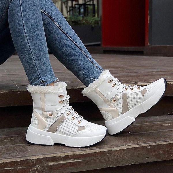 women snow boots waterproof non-slip winter boots thick fur platform waterproof and warm shoes #6s7d, Black
women snow boots waterproof non-slip winter boots thick fur platform waterproof and warm shoes #6s7d, Black