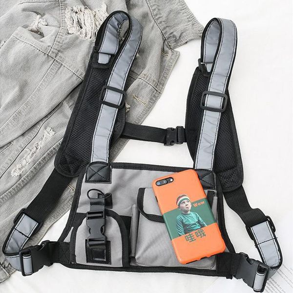 new hip hop bag waist bag for women multifunction pocket tactical chest female casual ladies vest chest pack
new hip hop bag waist bag for women multifunction pocket tactical chest female casual ladies vest chest pack
