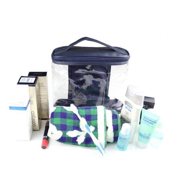 путешествия прозрачный cosmetic bag zipper очистить составляют мешок функциональный макияж случая организатор чехол для хранения сумка-15
путешествия прозрачный cosmetic bag zipper очистить составляют мешок функциональный макияж случая организатор чехол для хранения сумка-15