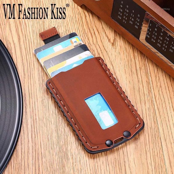 2020 new retro handmade wallet crazy horseskin ultra-thin front pocket aluminum alloy drawstring holder case porte1, Brown;gray
2020 new retro handmade wallet crazy horseskin ultra-thin front pocket aluminum alloy drawstring holder case porte1, Brown;gray