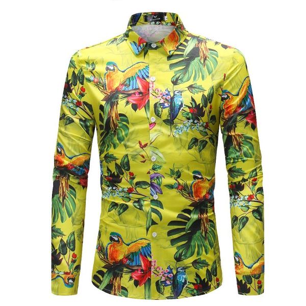 men's casual shirts mens long sleeve 3d printed floral 2021 design turn down collar slim fit clothes, White;black
men's casual shirts mens long sleeve 3d printed floral 2021 design turn down collar slim fit clothes, White;black
