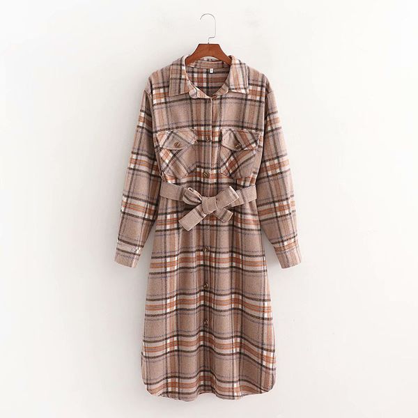 winter new style women's elegant retro fashion large profile waist single-breasted long plaid coat female jacket, Black
winter new style women's elegant retro fashion large profile waist single-breasted long plaid coat female jacket, Black