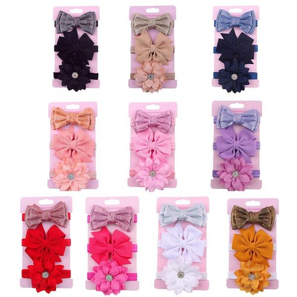hair accessories 3 pcs/set child headband flower bows hairdband girl headbands band turban girls hairband, Slivery;white
hair accessories 3 pcs/set child headband flower bows hairdband girl headbands band turban girls hairband, Slivery;white