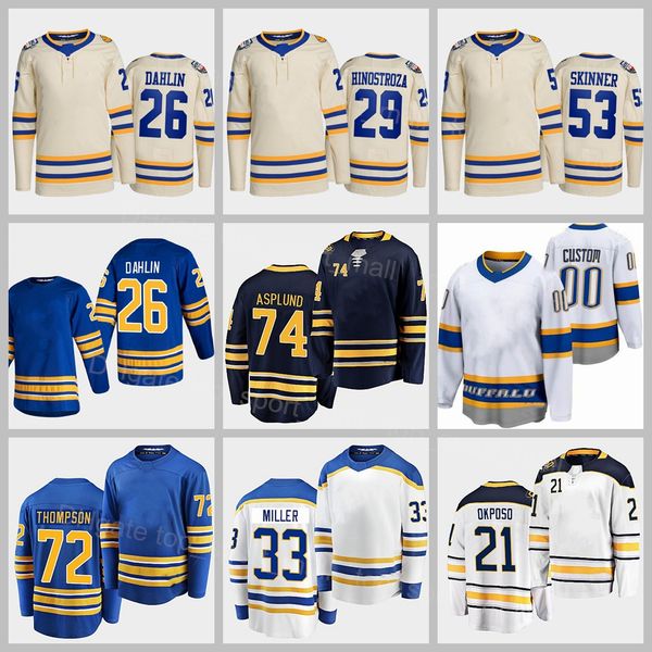 2022 heritage classic hockey jersey 21 kyle okposo 26 rasmus dahlin 29 vinnie hinostroza 33 colin miller 53 jeff skinner 72 tage thompson ra, Black;red
2022 heritage classic hockey jersey 21 kyle okposo 26 rasmus dahlin 29 vinnie hinostroza 33 colin miller 53 jeff skinner 72 tage thompson ra, Black;red