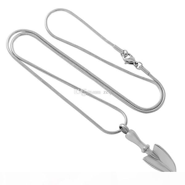 ijd9498 shovel stainless steel cremation jewelry pendant necklace polish funeral ashes keepsake urn necklace, Silver
ijd9498 shovel stainless steel cremation jewelry pendant necklace polish funeral ashes keepsake urn necklace, Silver