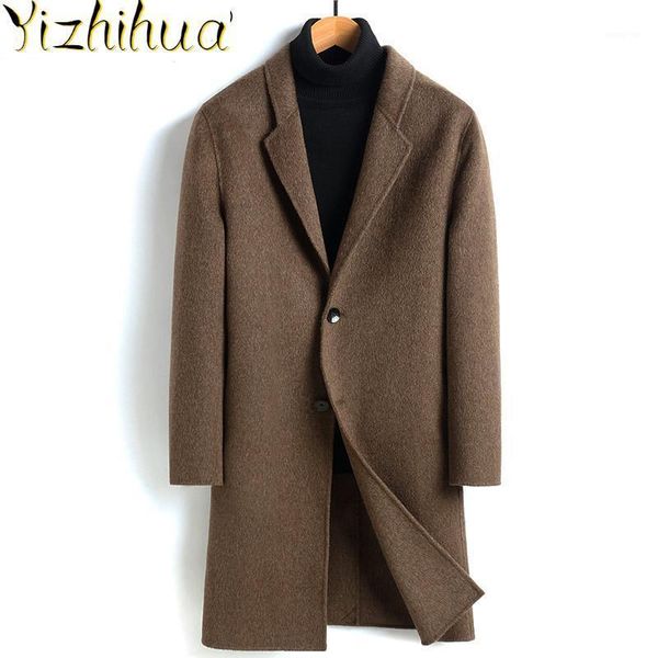 azazel double-faced wool coat cashmere long jacket mens coats and jackets overcoat men's windbreaker manteau homme 829 kj24361, Black 
azazel double-faced wool coat cashmere long jacket mens coats and jackets overcoat men's windbreaker manteau homme 829 kj24361, Black