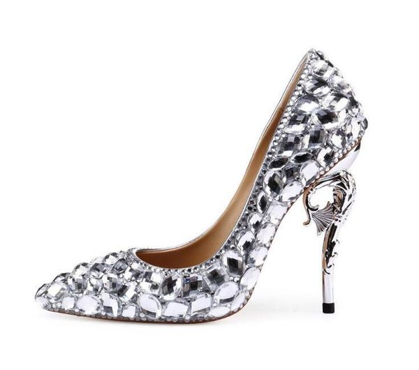 dress shoes silver wedding rhinestone 105mm stiletto heels pointed toe pumps sparkly pearl snake heel bling diamonds, Black
dress shoes silver wedding rhinestone 105mm stiletto heels pointed toe pumps sparkly pearl snake heel bling diamonds, Black