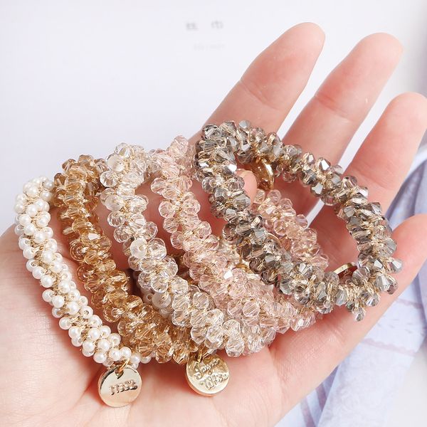 женщины элегантного кристалл pearl ring ties бисер ponytail держатели аксессуары эластичный диапазон волосы девушка scrunchies браслет
женщины элегантного кристалл pearl ring ties бисер ponytail держатели аксессуары эластичный диапазон волосы девушка scrunchies браслет
