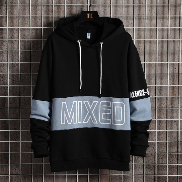 long sleeve sweater men's hoodie hoodie hoodiesweater hoodiespring autumn thin youth junior high school students fake two loose hoodies, Black
long sleeve sweater men's hoodie hoodie hoodiesweater hoodiespring autumn thin youth junior high school students fake two loose hoodies, Black