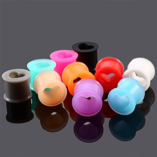 4-25mm 20pcs/lot sile heart-shaped ear plugs tunnels piercing ear expander stretcher gauges earrings piercing body jewelry q sqclnj, Silver
4-25mm 20pcs/lot sile heart-shaped ear plugs tunnels piercing ear expander stretcher gauges earrings piercing body jewelry q sqclnj, Silver