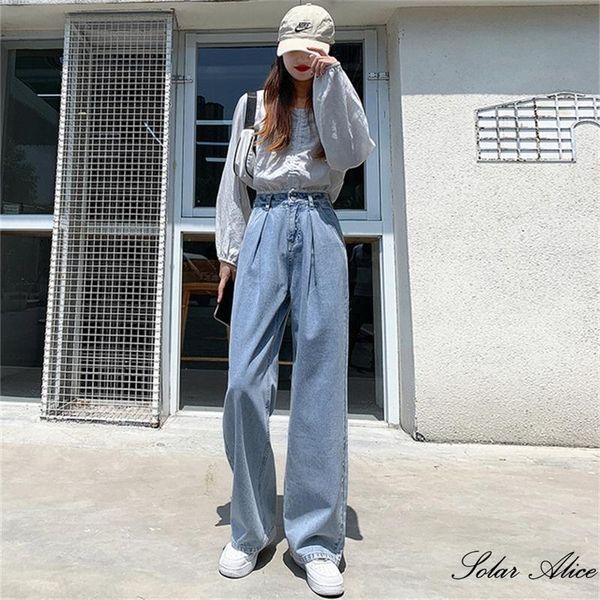 2020 women's autumn new lace high waist straight jeans loose wide leg casual pants mopping pants, Blue
2020 women's autumn new lace high waist straight jeans loose wide leg casual pants mopping pants, Blue