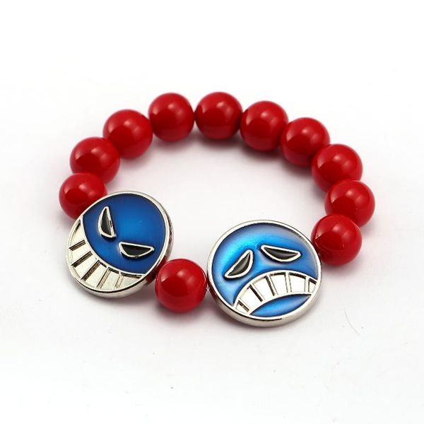 cartoon ornament one piece luffy pirate group fire fists ace bracelet red beading bracelet dropshipping, Black
cartoon ornament one piece luffy pirate group fire fists ace bracelet red beading bracelet dropshipping, Black