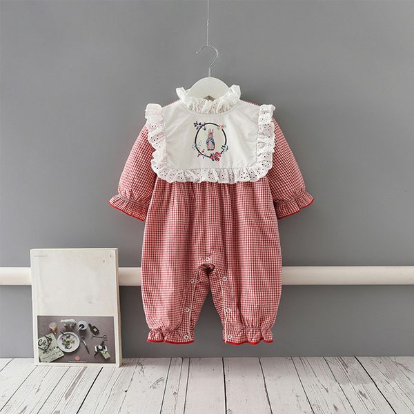 2021 new romper winter vintage veet newborn baby girl clothes plaid long sleeve ruffle elastic jumpsuit kids outfit 0-2y z9gv, Blue
2021 new romper winter vintage veet newborn baby girl clothes plaid long sleeve ruffle elastic jumpsuit kids outfit 0-2y z9gv, Blue