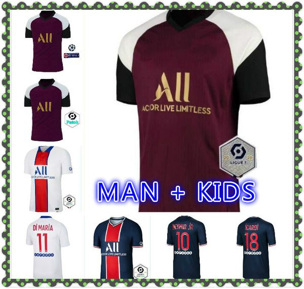 2020 2021 maillots de foot 19 20 21 soccer jersey kids icardi pa p mbappe marquinhos s ne g ris camisetas jr ymar jerseys kit football shirt, Black;yellow
2020 2021 maillots de foot 19 20 21 soccer jersey kids icardi pa p mbappe marquinhos s ne g ris camisetas jr ymar jerseys kit football shirt, Black;yellow