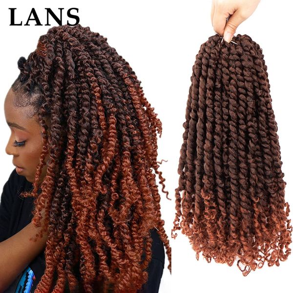 lans 24 inch passion twist hair pre-twisted passion twists crochet braids 100g/pcs pre-looped synthetic braiding hair extensions ls01, Black
lans 24 inch passion twist hair pre-twisted passion twists crochet braids 100g/pcs pre-looped synthetic braiding hair extensions ls01, Black