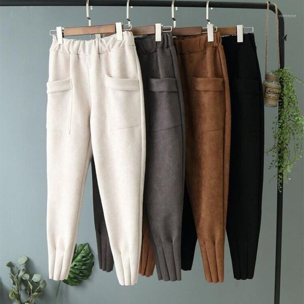 winter suede women running pants high waist drawstring pants female trousers autumn 2020, casual loose sweatpants for women1, Black;white
winter suede women running pants high waist drawstring pants female trousers autumn 2020, casual loose sweatpants for women1, Black;white