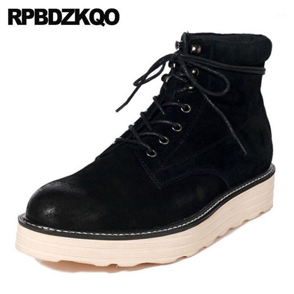boots high sole shoes men desert platform vintage lace up tactical thick soled black combat army full grain booties
boots high sole shoes men desert platform vintage lace up tactical thick soled black combat army full grain booties