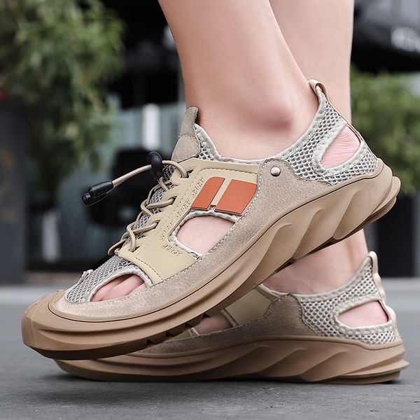 2020 new fashion summer men soft sandals comfortable water shoes soft beach roman footwear outdoor breathable walking shoes w5 t200420, Black
2020 new fashion summer men soft sandals comfortable water shoes soft beach roman footwear outdoor breathable walking shoes w5 t200420, Black