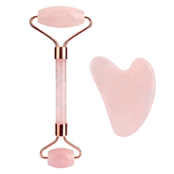massage stones natural rose quartz roller and gua sha 2-in-1 stone face massager kit beauty facial roller anti aging & wrinkles
massage stones natural rose quartz roller and gua sha 2-in-1 stone face massager kit beauty facial roller anti aging & wrinkles