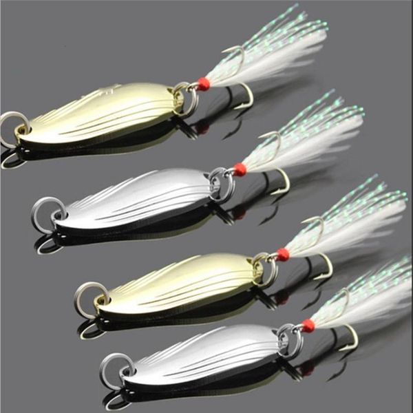 1pcs 3.4 cm 3g/5g metal spoon fishing lures gold sliver hard bait crankbait artificial spinner bass baits for carp jllbxy
1pcs 3.4 cm 3g/5g metal spoon fishing lures gold sliver hard bait crankbait artificial spinner bass baits for carp jllbxy