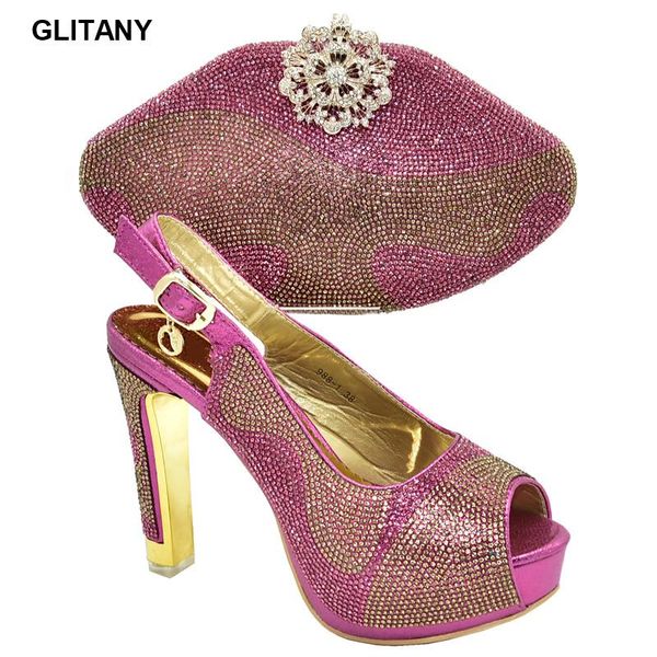 dress shoes high heels women pumps african party and bag set for italian decorated with rhinestone, Black
dress shoes high heels women pumps african party and bag set for italian decorated with rhinestone, Black