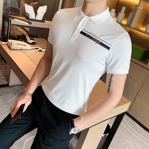 men's polos fashion 2021 summer short sleeve men shirt brand slim fit homme bust embroidery men's casual black/white1, White;black
men's polos fashion 2021 summer short sleeve men shirt brand slim fit homme bust embroidery men's casual black/white1, White;black