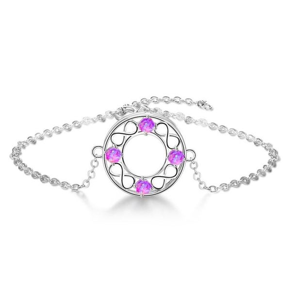fashion simple jewelry hollow mosaic opal five color figure 8 round bracelet for women feature namour charm gift all seasons, Golden;silver
fashion simple jewelry hollow mosaic opal five color figure 8 round bracelet for women feature namour charm gift all seasons, Golden;silver