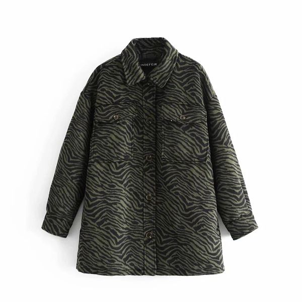 2021 new women winter animal print warm lapel coat pockets female outerwear retro fashion overcoat qyjr, Black
2021 new women winter animal print warm lapel coat pockets female outerwear retro fashion overcoat qyjr, Black