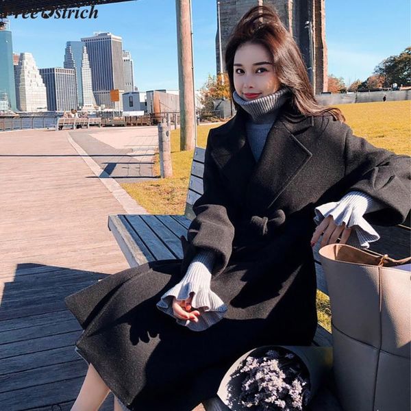 women's trench coats sagace womens winter lapel wool coat jacket long sleeve overcoat outwear loose professional warm, Tan;black
women's trench coats sagace womens winter lapel wool coat jacket long sleeve overcoat outwear loose professional warm, Tan;black