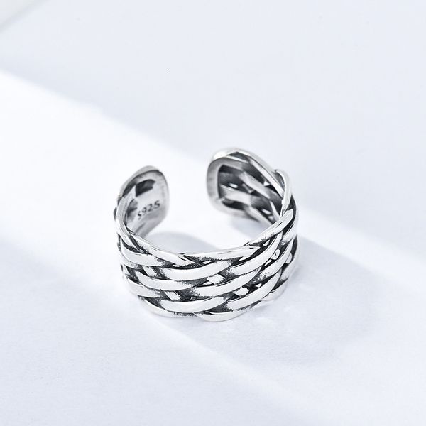 new personalized worn knitting fashionable and versatile, opening ring, thai silver ring
new personalized worn knitting fashionable and versatile, opening ring, thai silver ring
