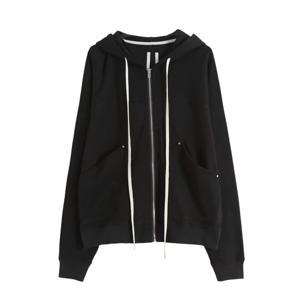 2021 new 0355 south korean venus red boyfriend wind loose hooded zipper pockets rivet fleece jacket 2xid, Black
2021 new 0355 south korean venus red boyfriend wind loose hooded zipper pockets rivet fleece jacket 2xid, Black