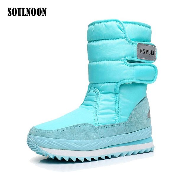 women winter platform boots female waterproof snow shoes plush warm woman's mid-calf boots outdoor non-slip cotton shoes botas, Black
women winter platform boots female waterproof snow shoes plush warm woman's mid-calf boots outdoor non-slip cotton shoes botas, Black