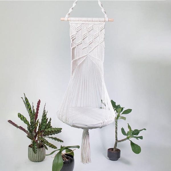 cat beds & furniture bohemian handwoven tapestry cotton pet hammock swing bed macrame for home bedroom decoration wall hanging 
cat beds & furniture bohemian handwoven tapestry cotton pet hammock swing bed macrame for home bedroom decoration wall hanging