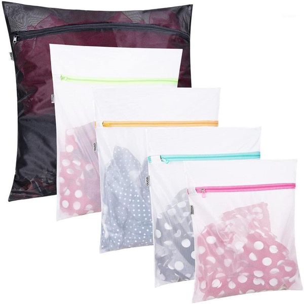 5 sets polyester mesh laundry bags washing net machine reusable durable washing bag for underwear sock hosiery bar baby clothes1
5 sets polyester mesh laundry bags washing net machine reusable durable washing bag for underwear sock hosiery bar baby clothes1