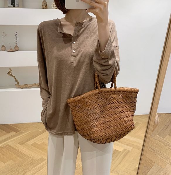 byjyd autumn t-shirt new korean chic style button 2020 vwwtg simple button loose long sleeve split t-shirt buttons, White
byjyd autumn t-shirt new korean chic style button 2020 vwwtg simple button loose long sleeve split t-shirt buttons, White