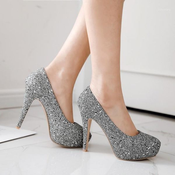 plus size ladies high heels women shoes woman pumps sequined high-heeled single shoes1, Black
plus size ladies high heels women shoes woman pumps sequined high-heeled single shoes1, Black