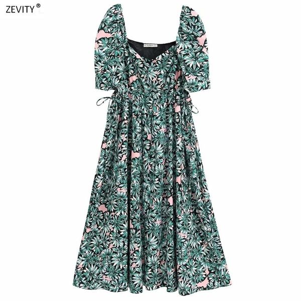 new women vintage puff sleeve waist hollow out printing long dress ladies lace up vestidos chic countrystyle maxi dresses lj200820, Black;gray
new women vintage puff sleeve waist hollow out printing long dress ladies lace up vestidos chic countrystyle maxi dresses lj200820, Black;gray