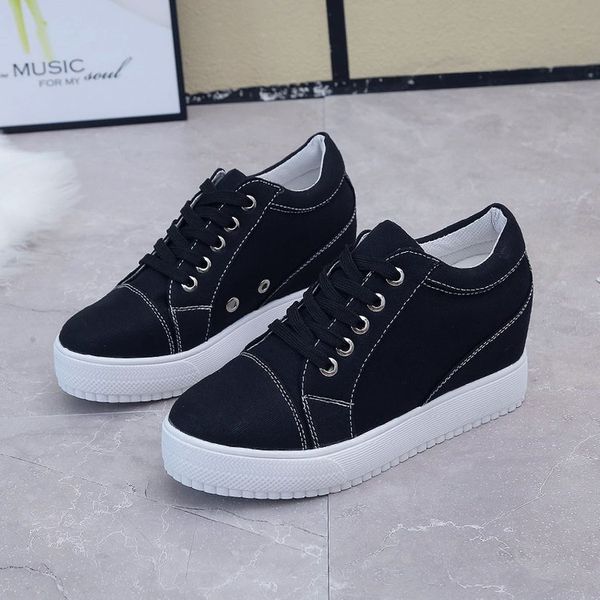 female 2021 new sport women's lace up to of sole lift canvas moccasins zapatos mujer black yellow shoes 3r18
female 2021 new sport women's lace up to of sole lift canvas moccasins zapatos mujer black yellow shoes 3r18