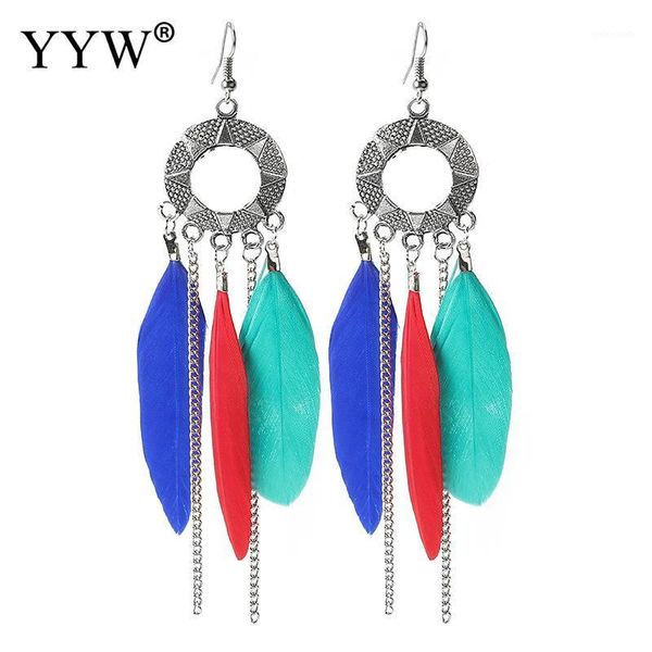 dangle & chandelier 2021 arrival big circle feather boho tassel women long girls drop earring green black red antique vintage earrings1, Silver
dangle & chandelier 2021 arrival big circle feather boho tassel women long girls drop earring green black red antique vintage earrings1, Silver