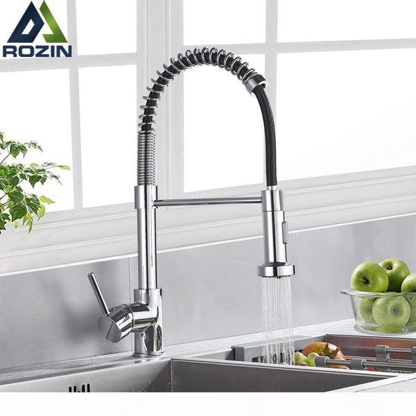 chrome kitchen faucets brass faucets for kitchen sink single lever pull down spring spout mixers tap cold water crane t200423
chrome kitchen faucets brass faucets for kitchen sink single lever pull down spring spout mixers tap cold water crane t200423