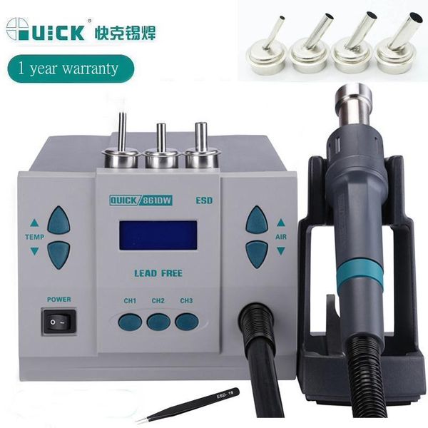 original 1000w quick 861dw heat gun lead air soldering station microcomputer temperature rework station+7nozzle 220/1101
original 1000w quick 861dw heat gun lead air soldering station microcomputer temperature rework station+7nozzle 220/1101