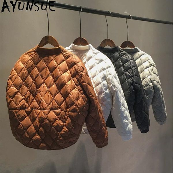 ayusnue ultra light down jacket women clothes fall winter korean white down coat female puffer jacket women's jackets kj, Black
ayusnue ultra light down jacket women clothes fall winter korean white down coat female puffer jacket women's jackets kj, Black