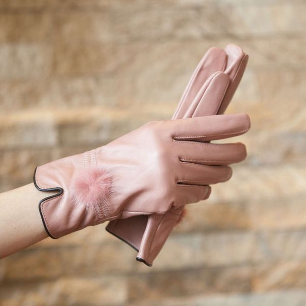 sheepskin thickened leather gloves women' warm and thin cashmere haining winter cycling korean edition women' glovesgegf, Blue;gray
sheepskin thickened leather gloves women' warm and thin cashmere haining winter cycling korean edition women' glovesgegf, Blue;gray