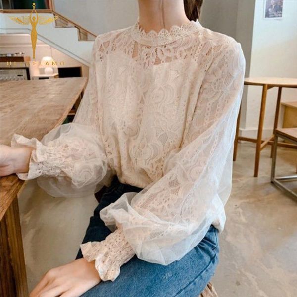lace puff long sleeve women blouse shirt hollow out transparent chiffon shirts mesh elegant office lady clothing blusas1, White
lace puff long sleeve women blouse shirt hollow out transparent chiffon shirts mesh elegant office lady clothing blusas1, White