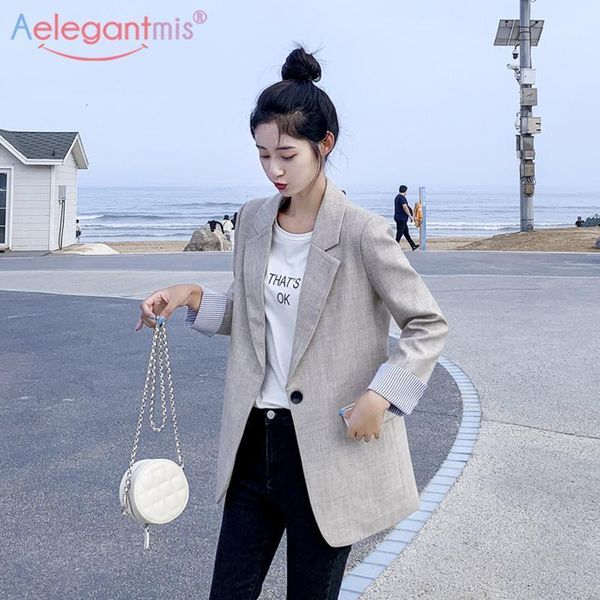 aelegantmis autumn casual long women blazers jackets single button business work suit coat ladies elegant slim pocket outerwear1, White;black
aelegantmis autumn casual long women blazers jackets single button business work suit coat ladies elegant slim pocket outerwear1, White;black