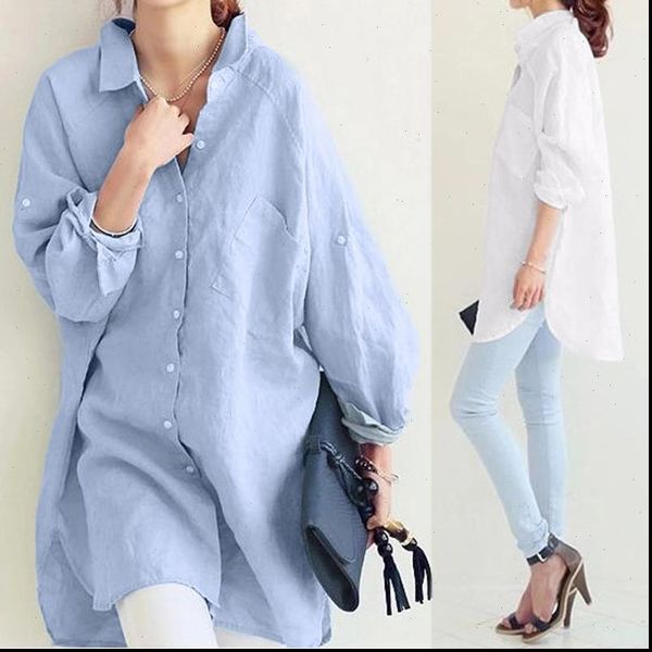 2021 zanzea womens button casual blouse stylish shirts long sleeve blusas female lapel solid tunic baggy chemise plus size 5xl, White
2021 zanzea womens button casual blouse stylish shirts long sleeve blusas female lapel solid tunic baggy chemise plus size 5xl, White