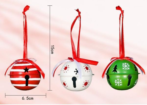 3pcs 65mm red green white metal jingle bell with ribbon christmas decoration for home christmas tree decoration1
3pcs 65mm red green white metal jingle bell with ribbon christmas decoration for home christmas tree decoration1