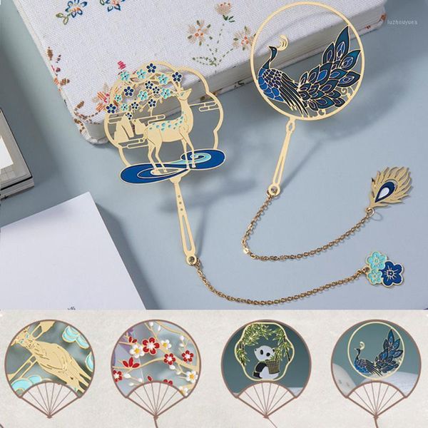 retro brass metal bookmark peacock panda pendant tassel hollow book clip pagination mark chinese style stationery supplies gift1
retro brass metal bookmark peacock panda pendant tassel hollow book clip pagination mark chinese style stationery supplies gift1